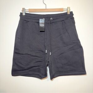 Men’s BoohooMAN Slim Fit Short Length Jersey Short - Black - Medium